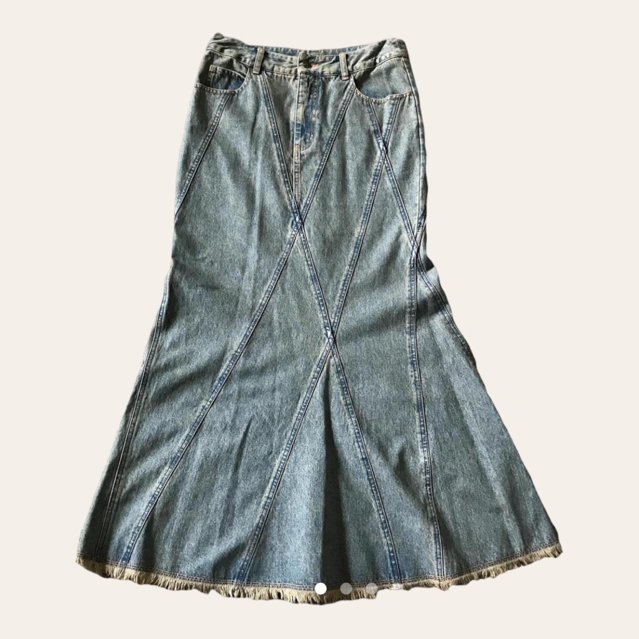 Women's Blue Skirt | Depop