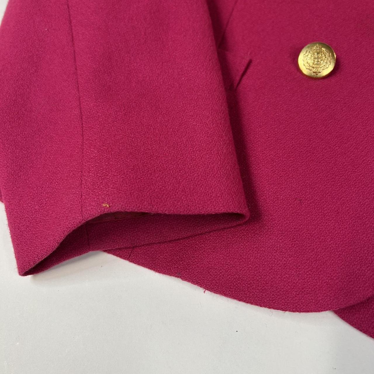 Pendleton Women's Blazer Jacket - Pink/Burgundy -… - image 4