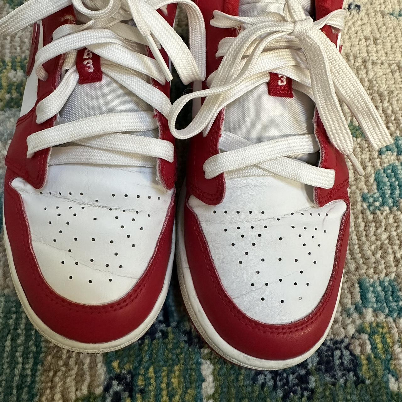 womens red nike jordans