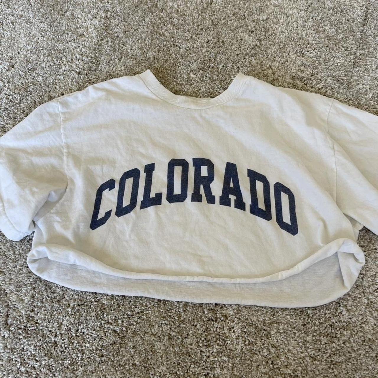 Brandy Melville “Colorado” crop top. One size. Has a... Depop