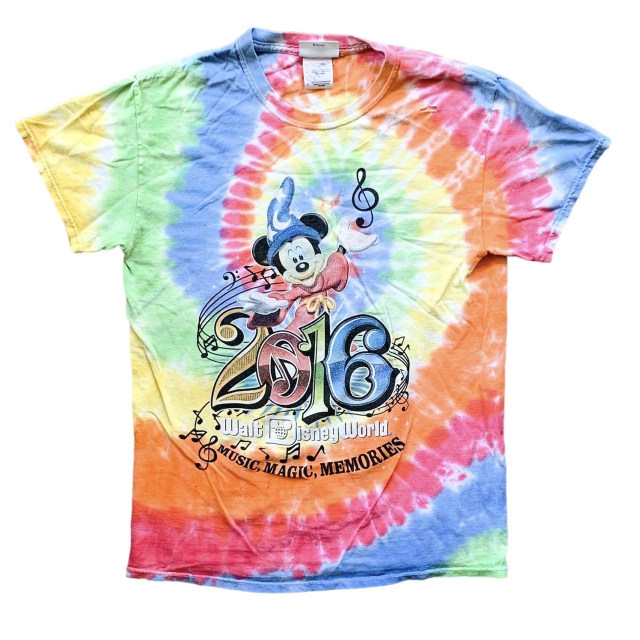 disney tie dye shirt