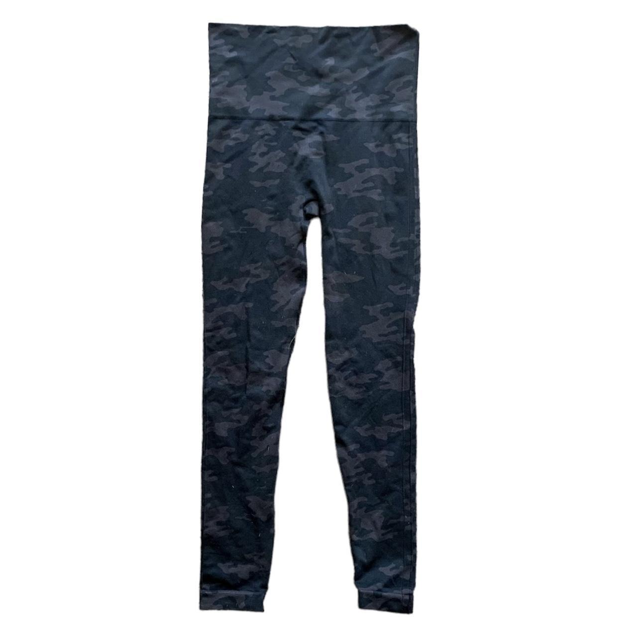 Spanx blue store camo leggings