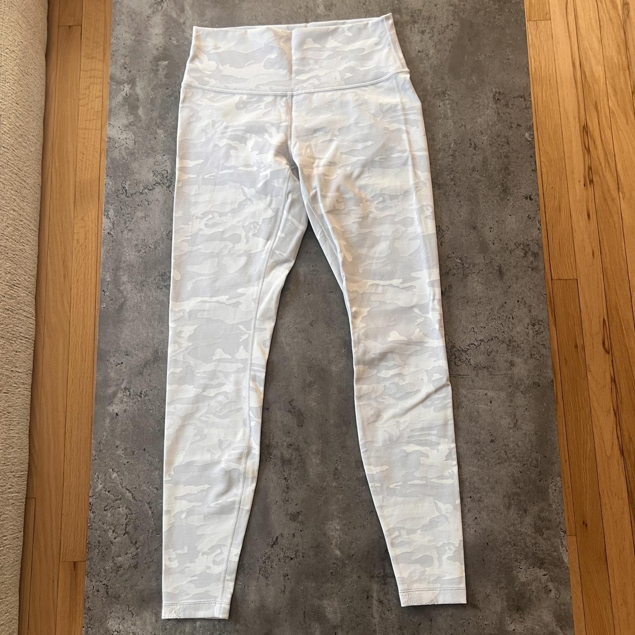 Lululemon white camo leggings - Depop