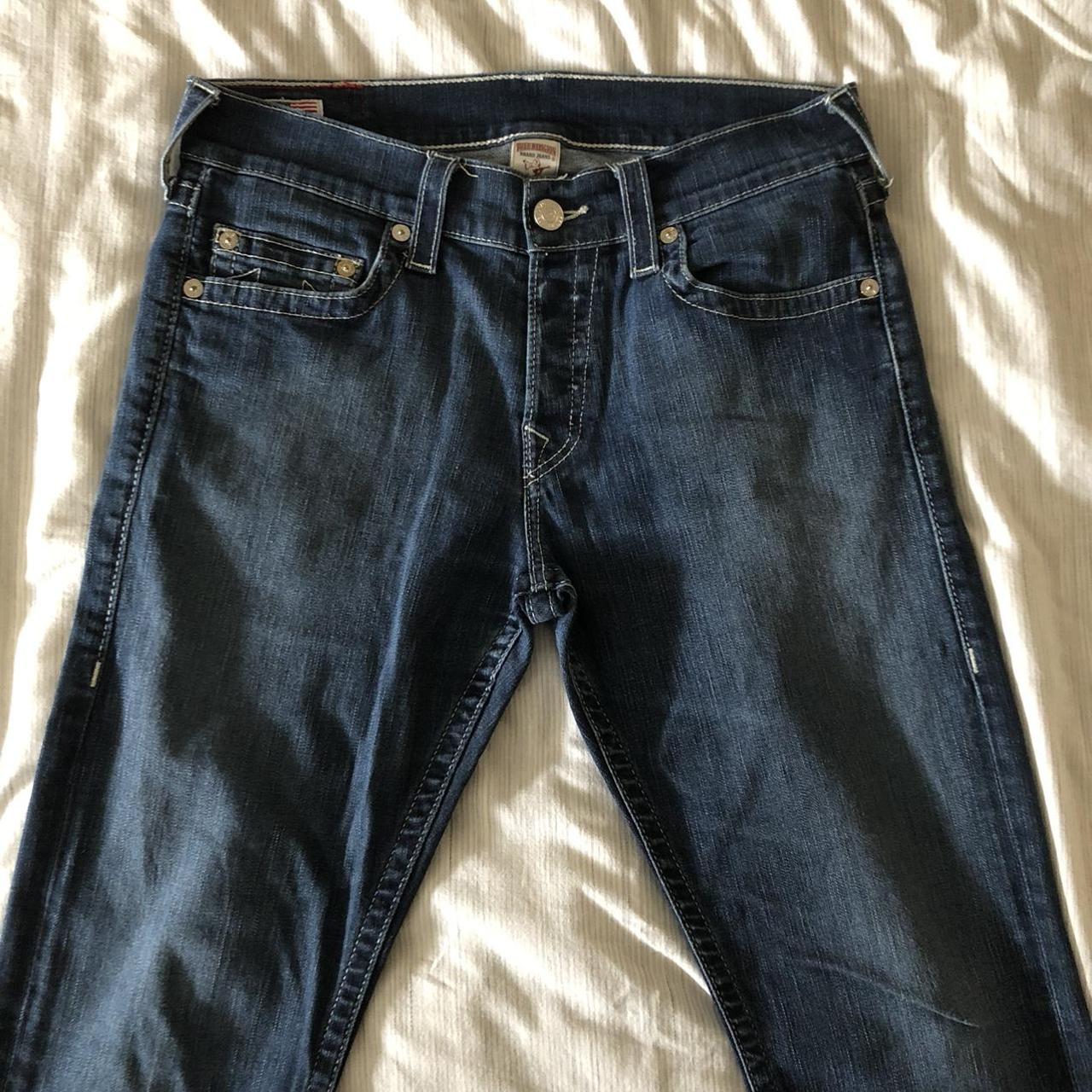 True Religon Genos Jeans Size 33 waist - Depop