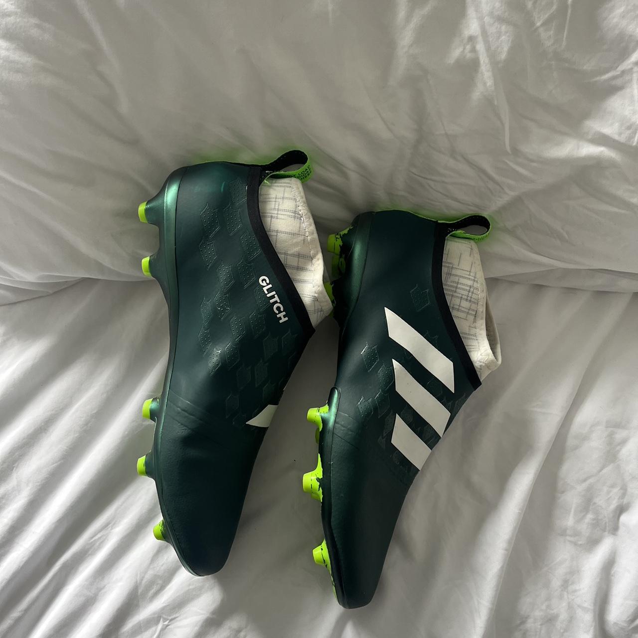 Adidas Glitch FG Football boots Size UK 8 worn. Depop