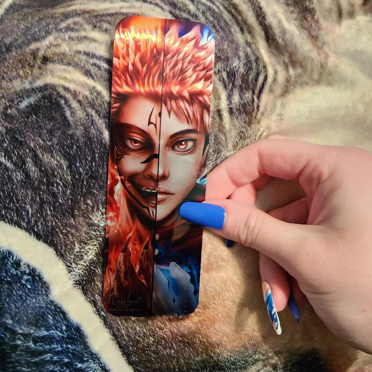 Jujutsu Kaisen Sukuna And Yuji Metal Bookmark Its Depop jujutsu-kaisen-sukuna-and-yuji-metal-bookmark-its-depop