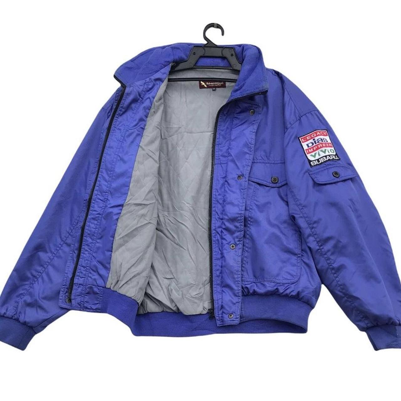 古着90's紺色L.L.BeanウォームアップジャケットSUBARU bazzstore_1134386265612