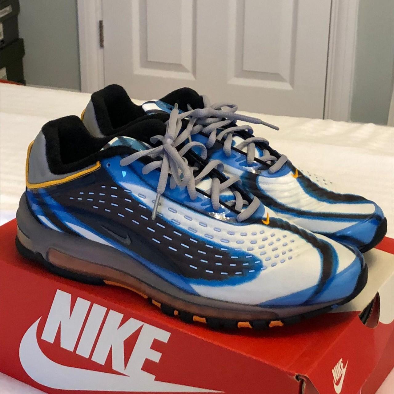 air max deluxe photo blue orange peel