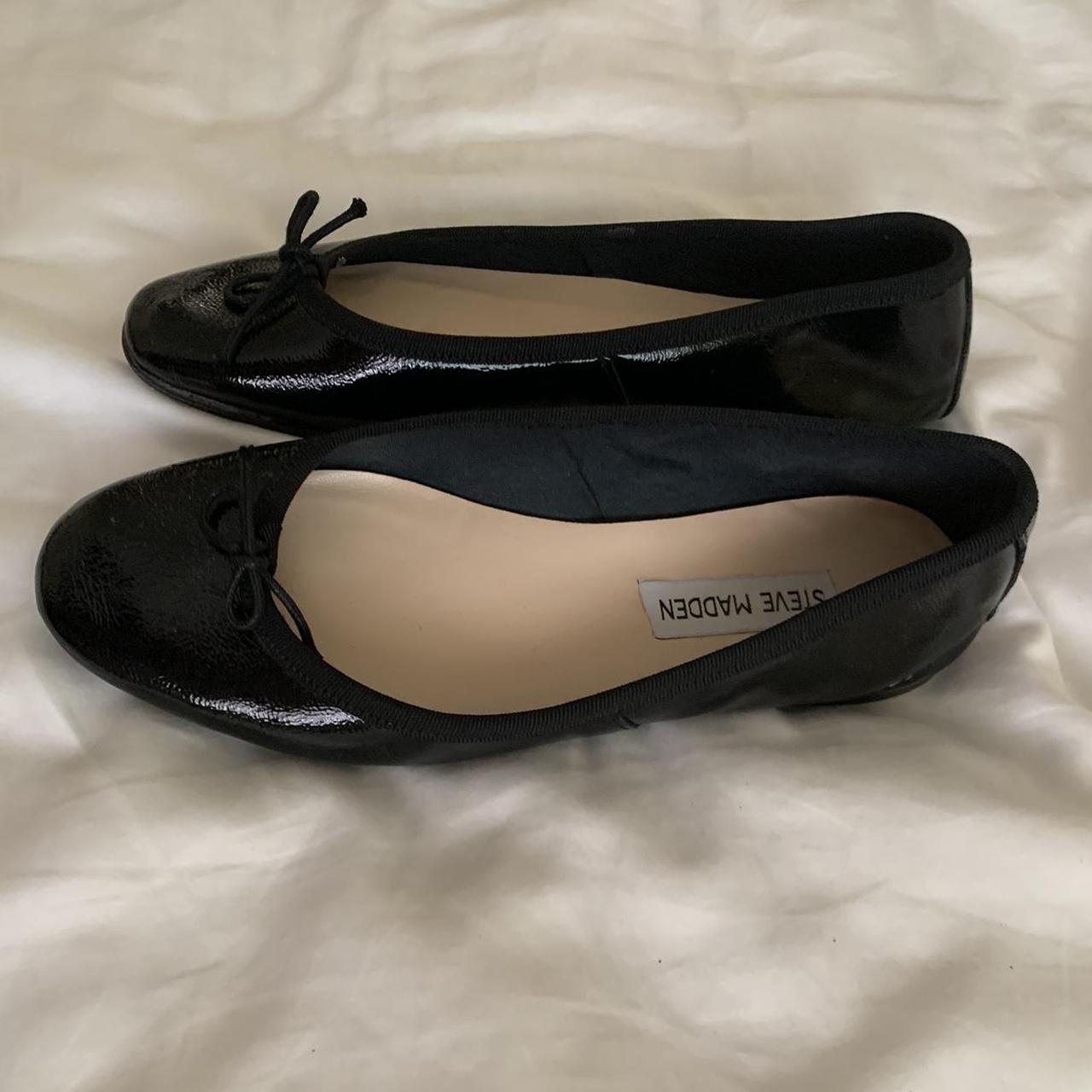 Steve Madden Women's Black Ballet-shoes | Depop