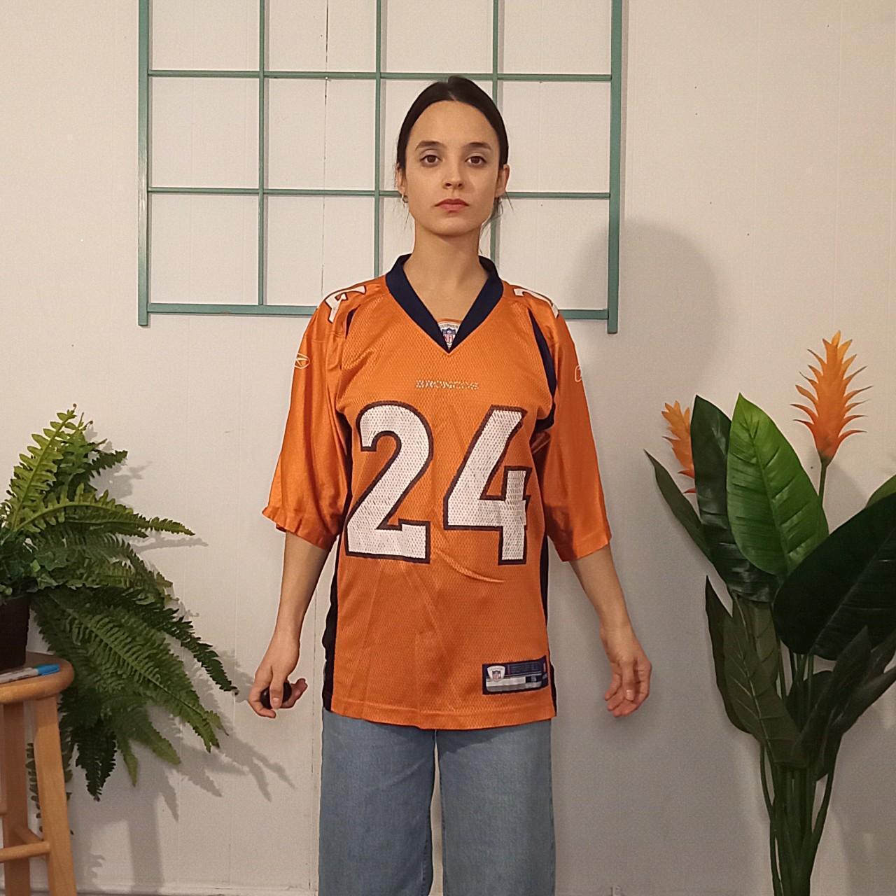 Vintage Champ Bailey Denver Broncos Football Jersey - Depop