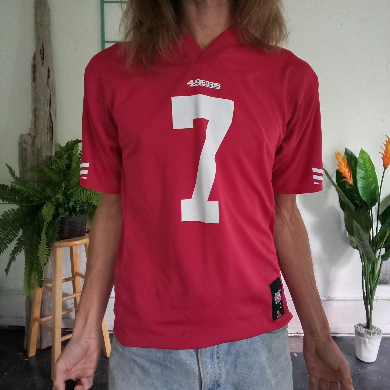 San Francisco 49ers Kaepernick jersey, size youth - Depop