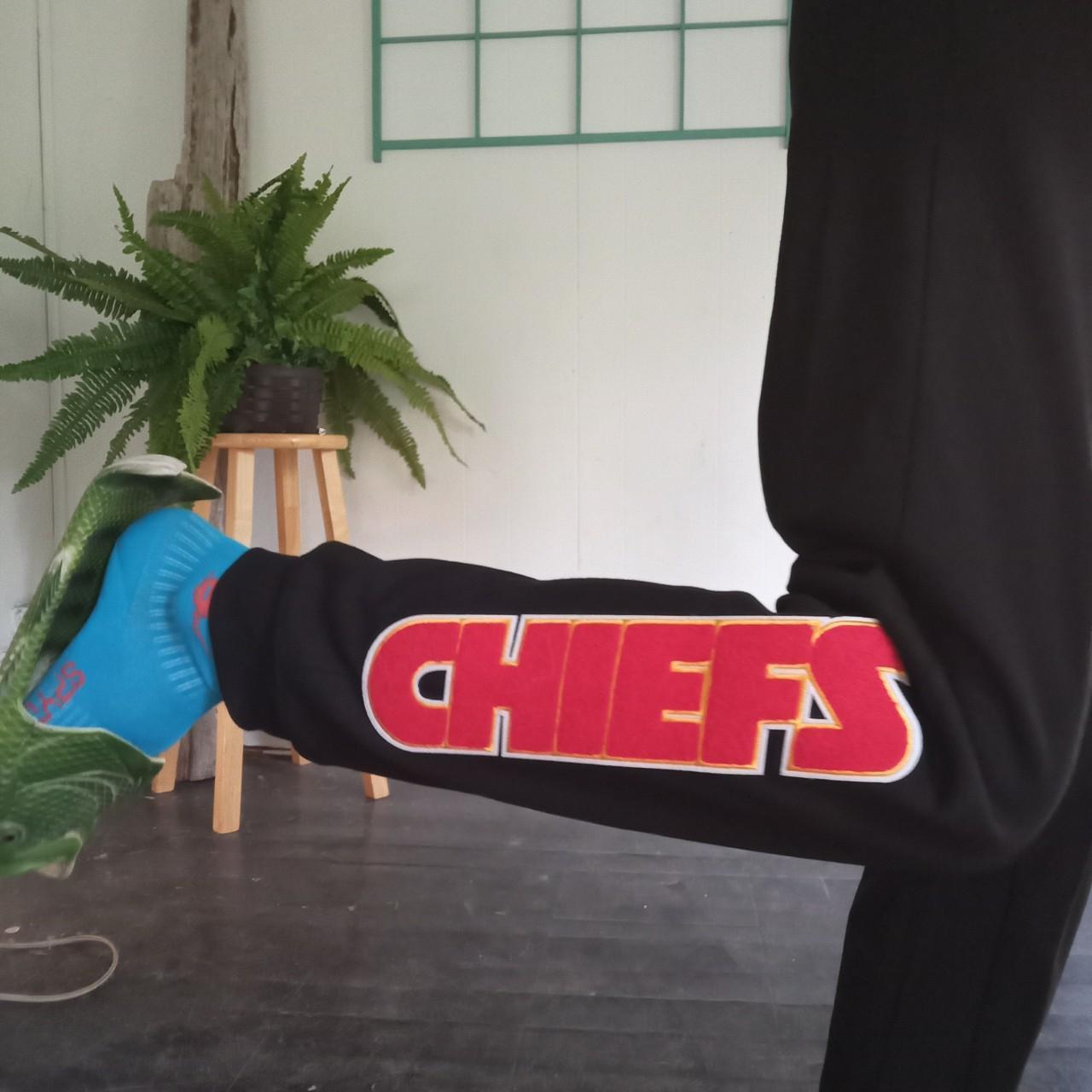 Kansas City Chiefs sweatpants, patches all over and... Depop