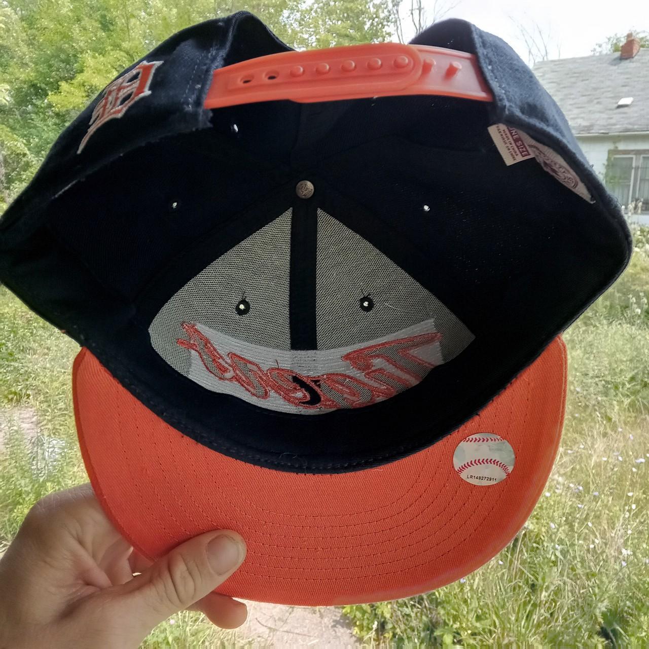 Futuristic and bold Detroit Tigers baseball hat by