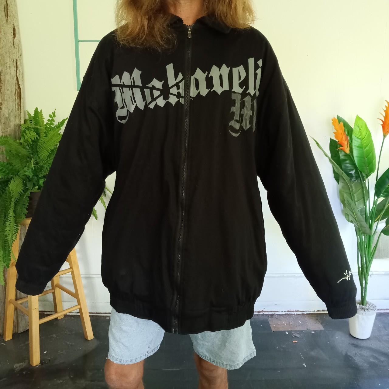 2pac Makaveli Branded big ol jacket, tagged size... - Depop