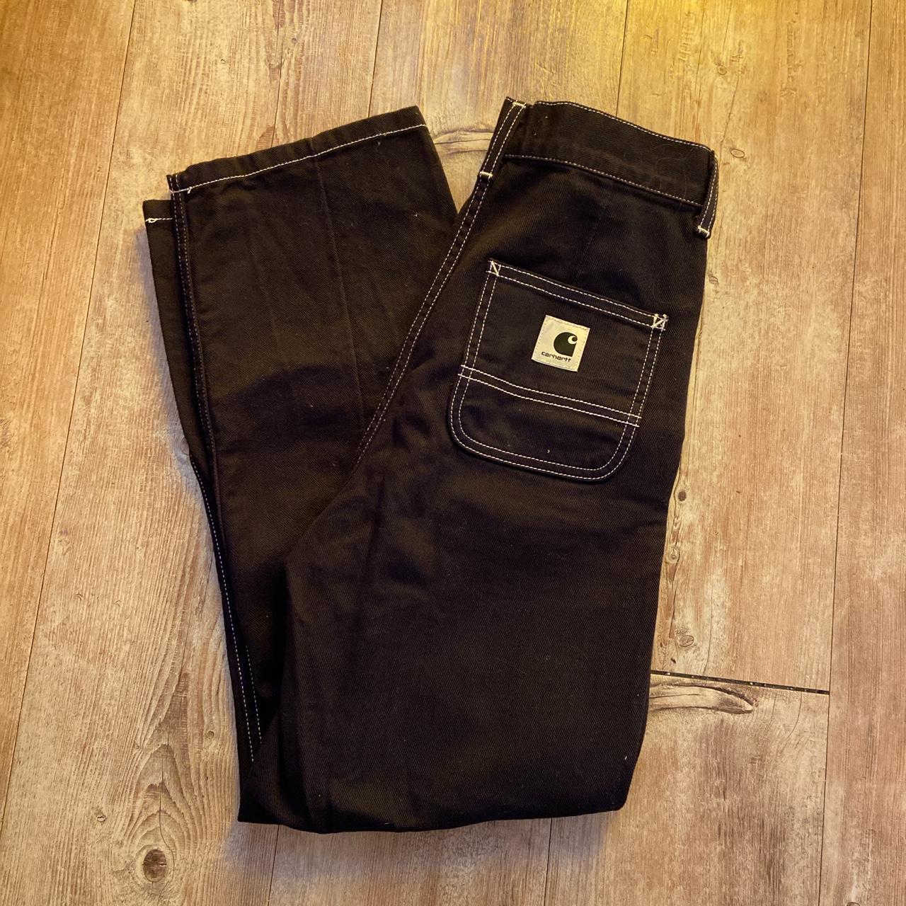 CARHARTT WIP PANTS incredible high waisted relaxed... Depop