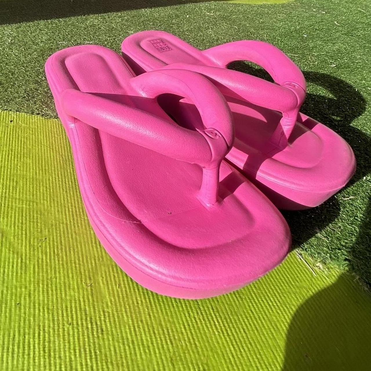 Y2k Platform Flip Flops 2000s Y2k Sandals Platform Sandals 2000s