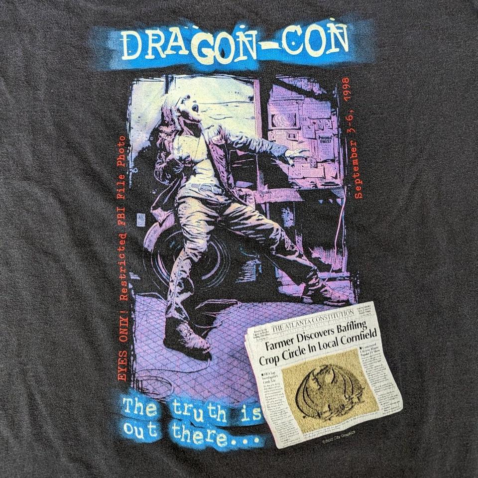 (RARE) Vintage 1998 Dragon-Con the truth is out - Depop