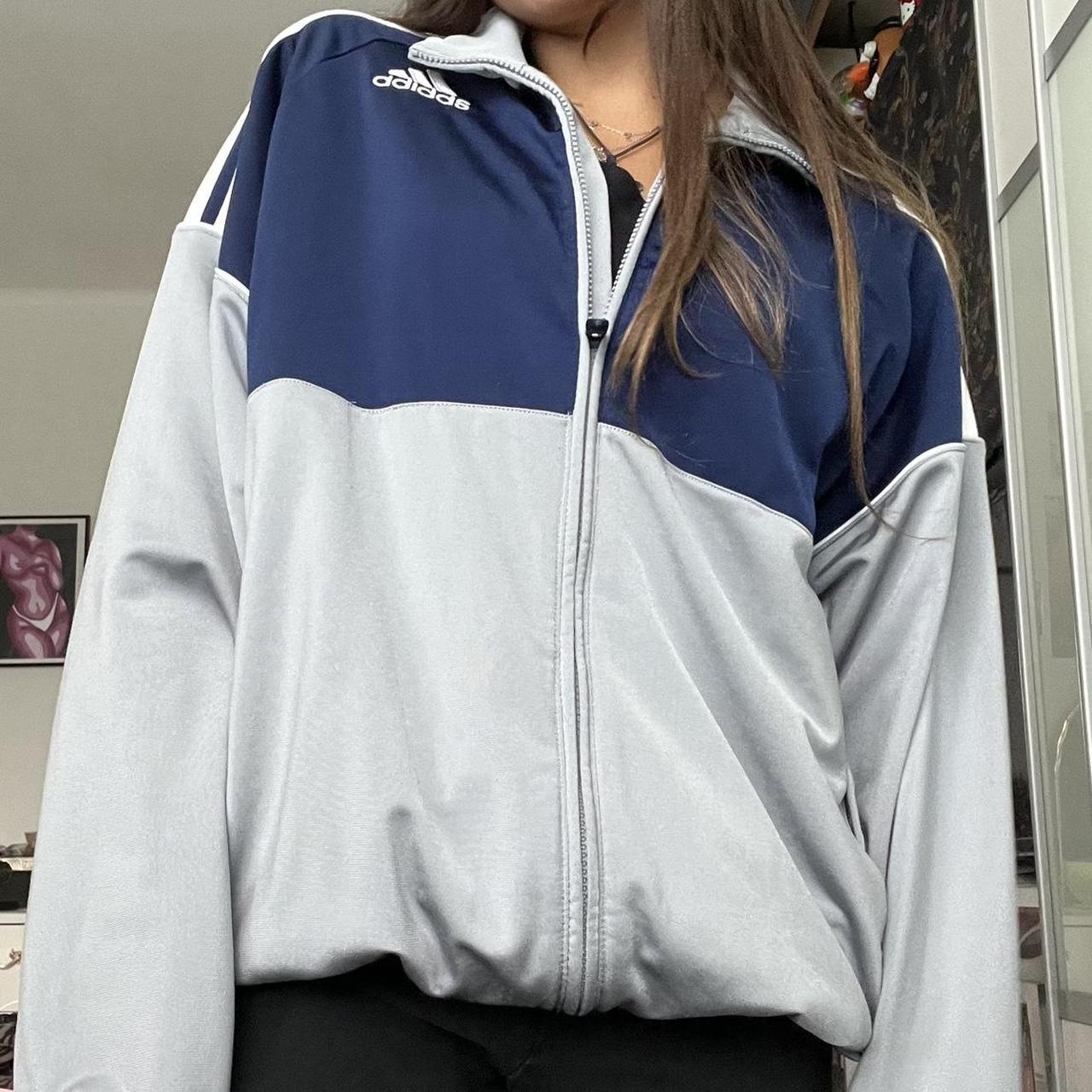 blue Adidas jacket best fit 812 message me for any... Depop