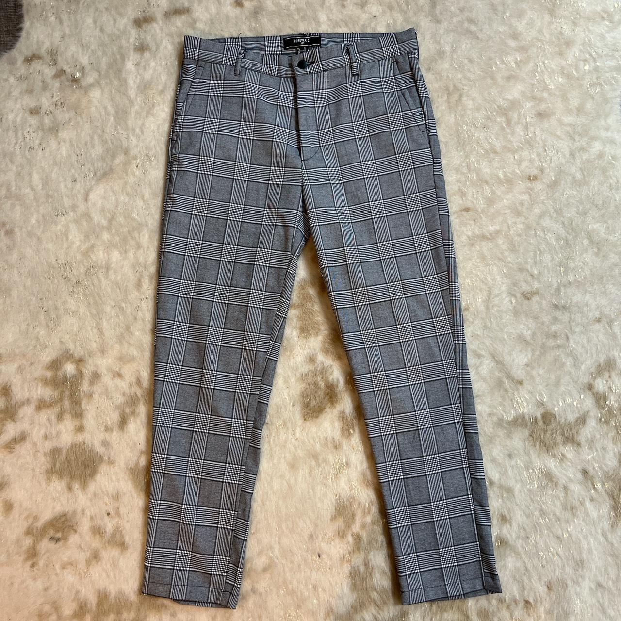 Men's forever best sale 21 plaid pants