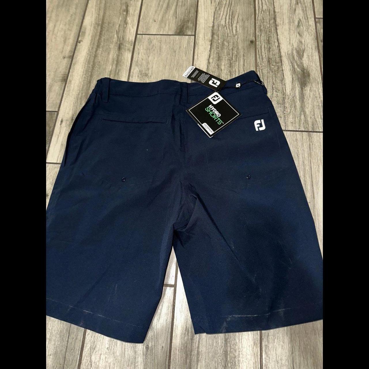 FootJoy FJ Hydro Waterproof Lightweight Golf Shorts Mens small Blue 2024 (26864)