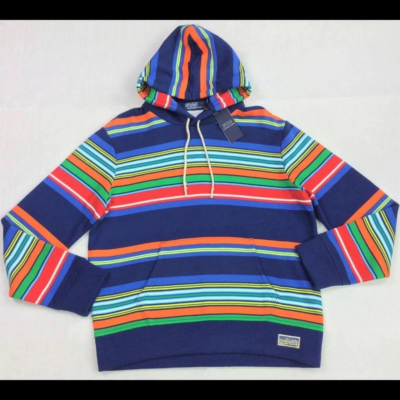 Polo Ralph Lauren Men Rainbow Color Striped Rope. Depop