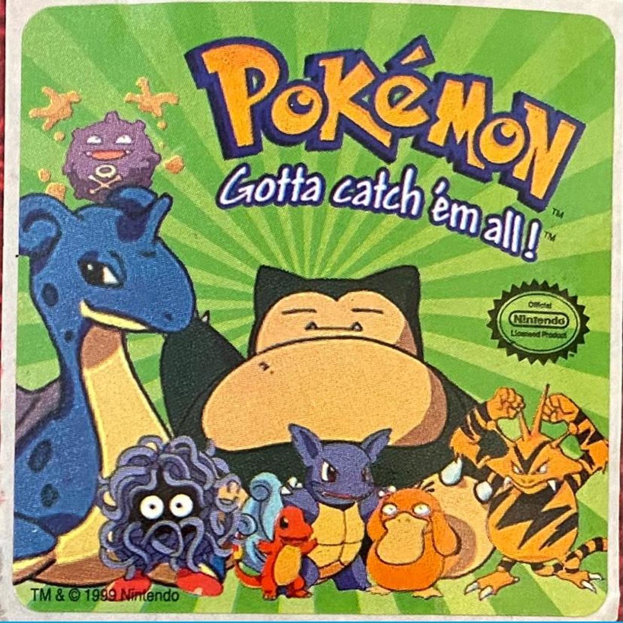 Vintage Pokémon stickers, Nintendo • 1999⚡️🏏🌀 ~ Ash Vintage Pokémon stickers, Nintendo • 1999⚡️🏏🌀 ~ Ash