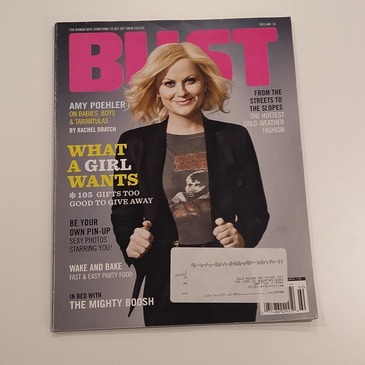 BUST Magazine December / January 2010 Amy POEHLER &... - Depop