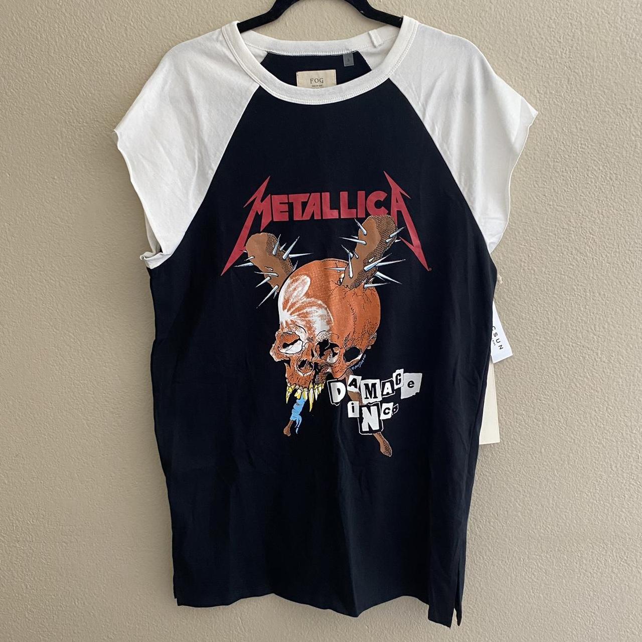 Fog metallica t shirt hotsell