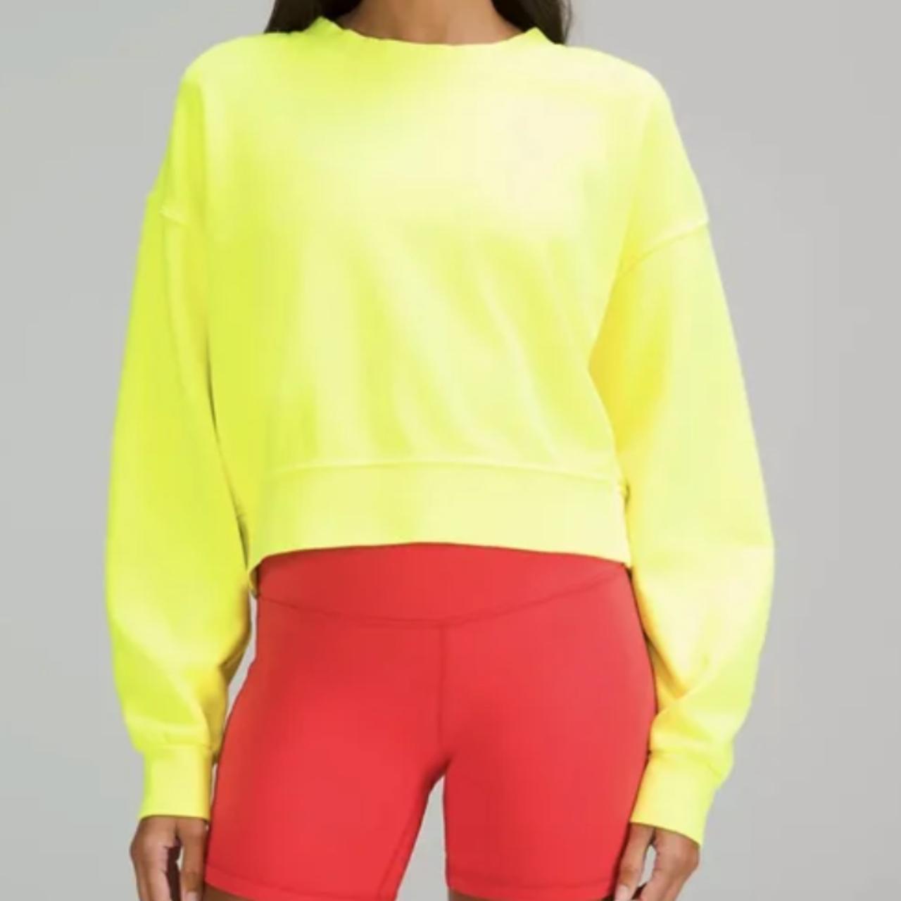 Lululemon 2025 yellow sweatshirt