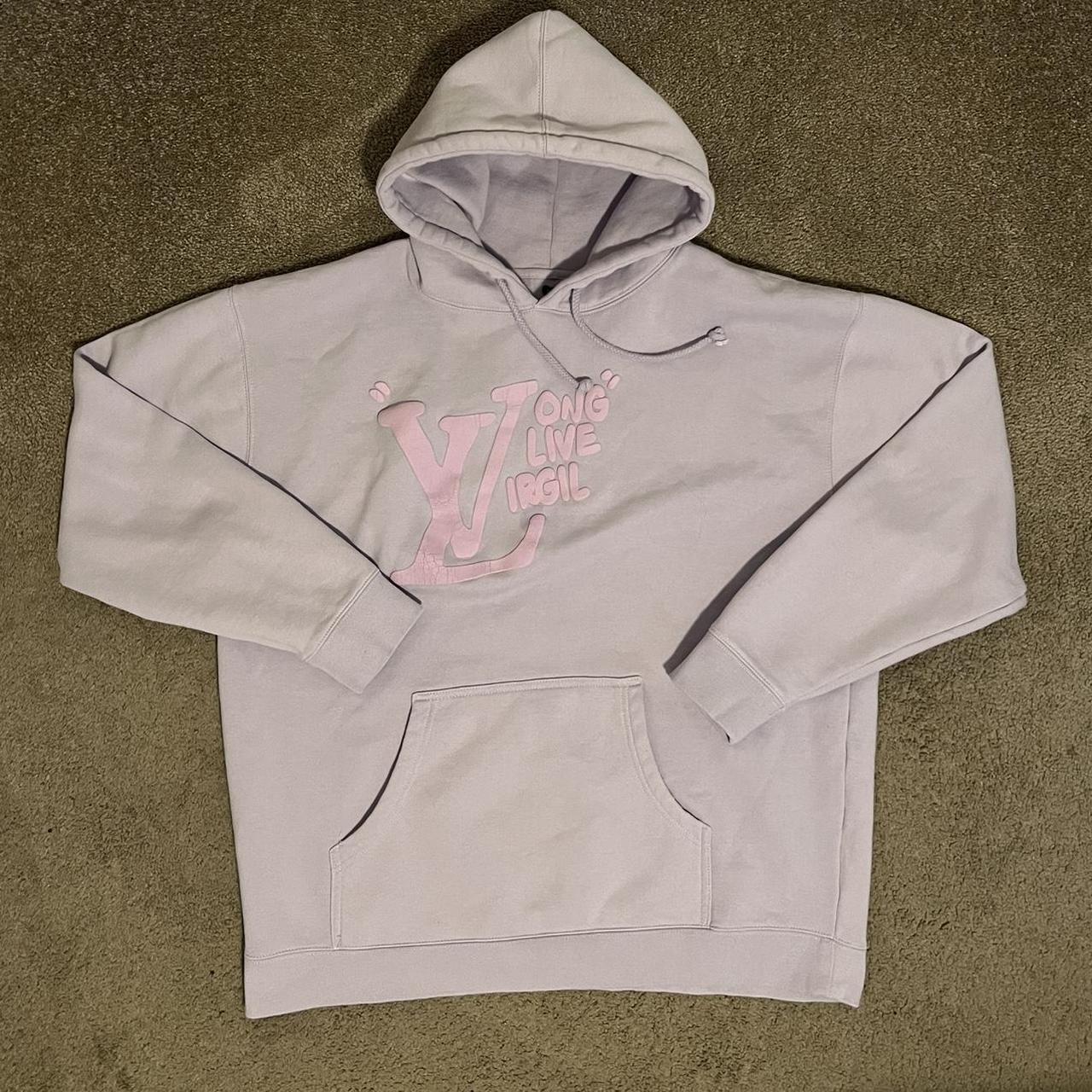 Red Letters “Long Live Virgil” hoodie, Size