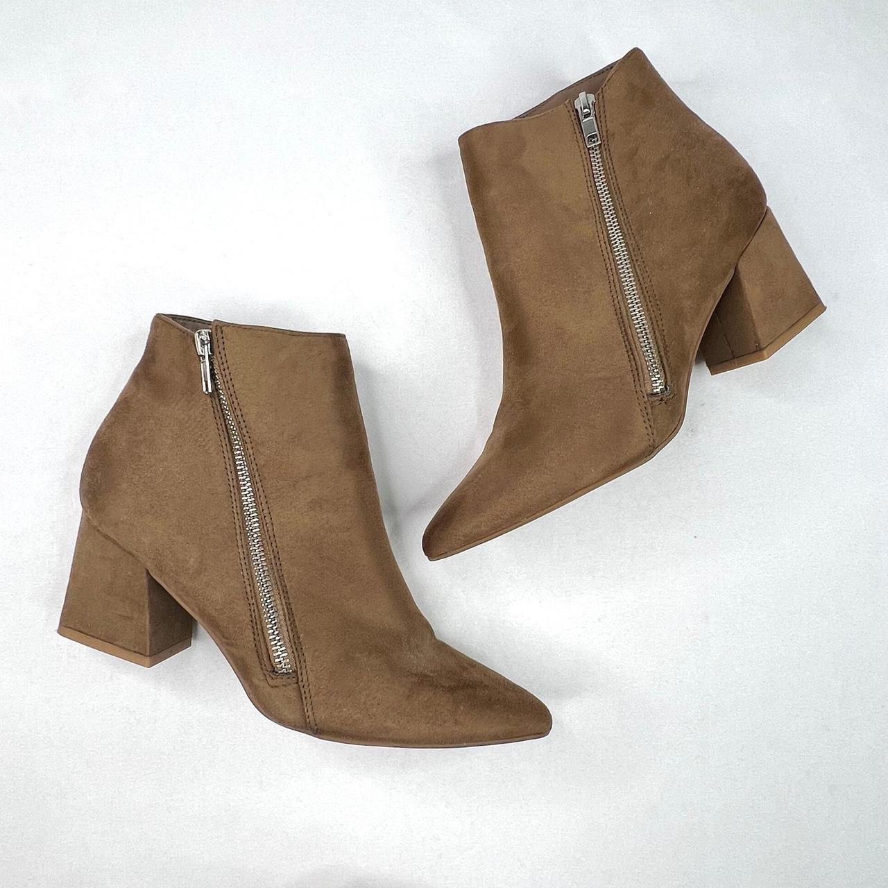 Faux suede ankle boots forever 21 hotsell