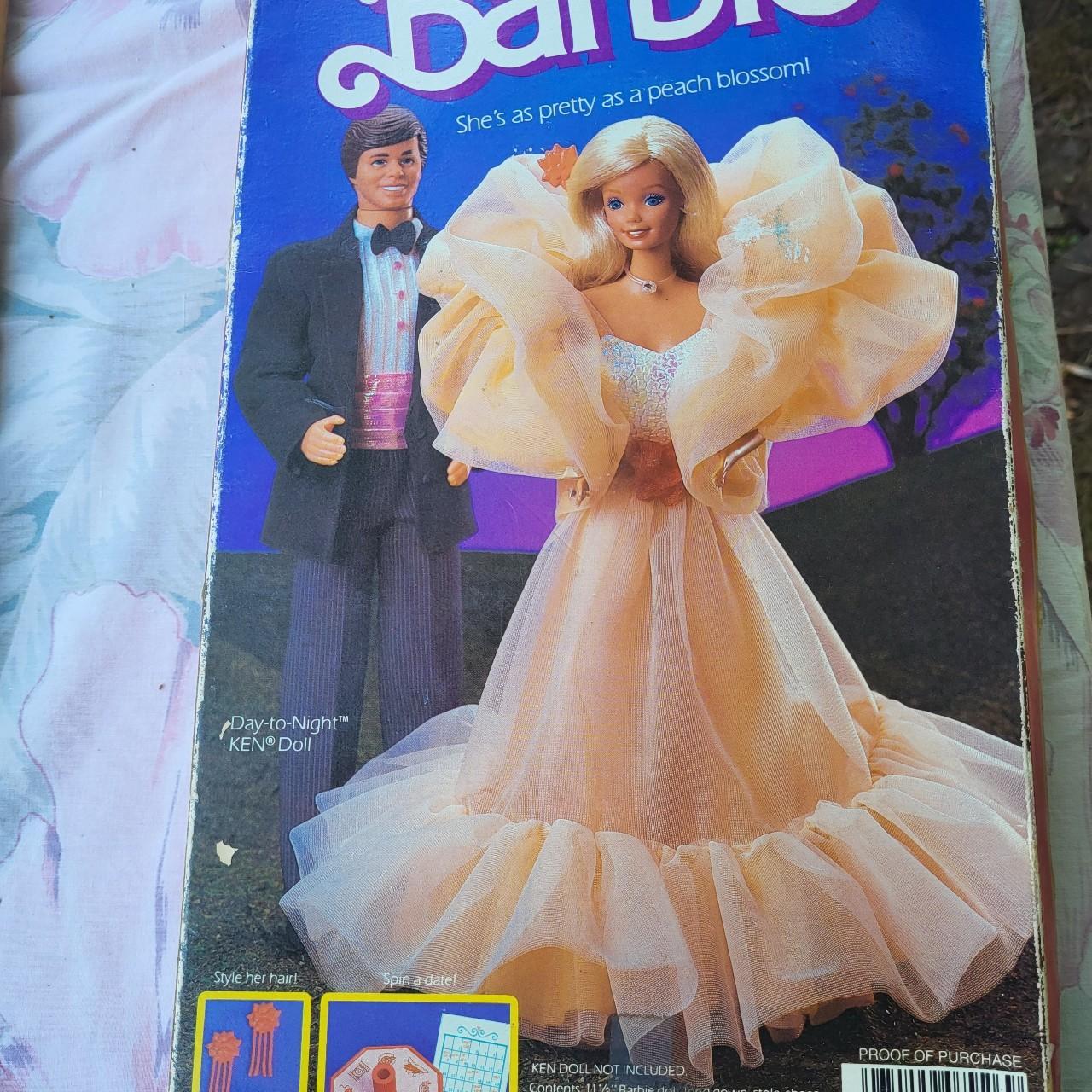 Peaches and cream Barbie. Not sure if she's ever... Depop