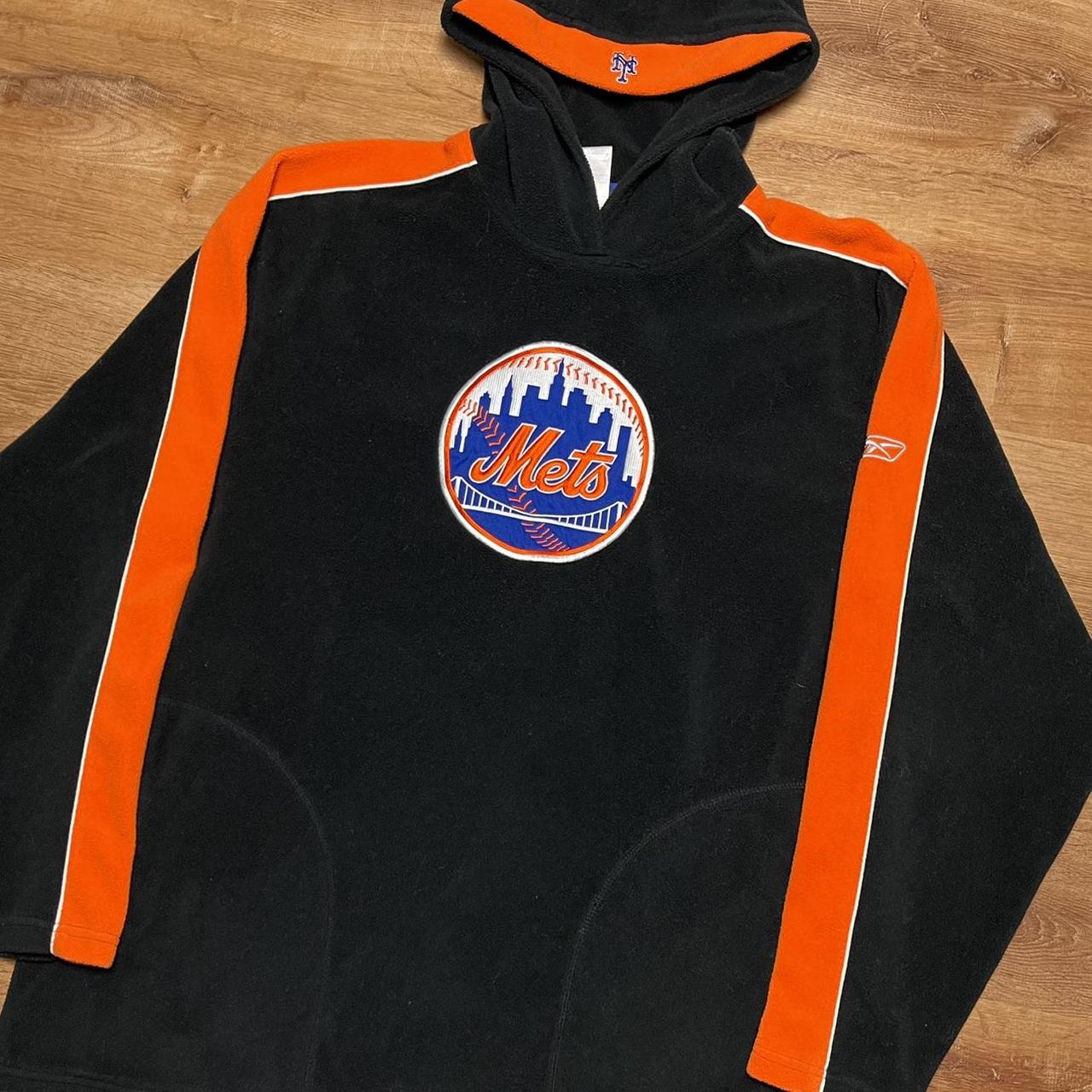 Mets NY baseball sweatshirt hoodie Worn but in good - Depop