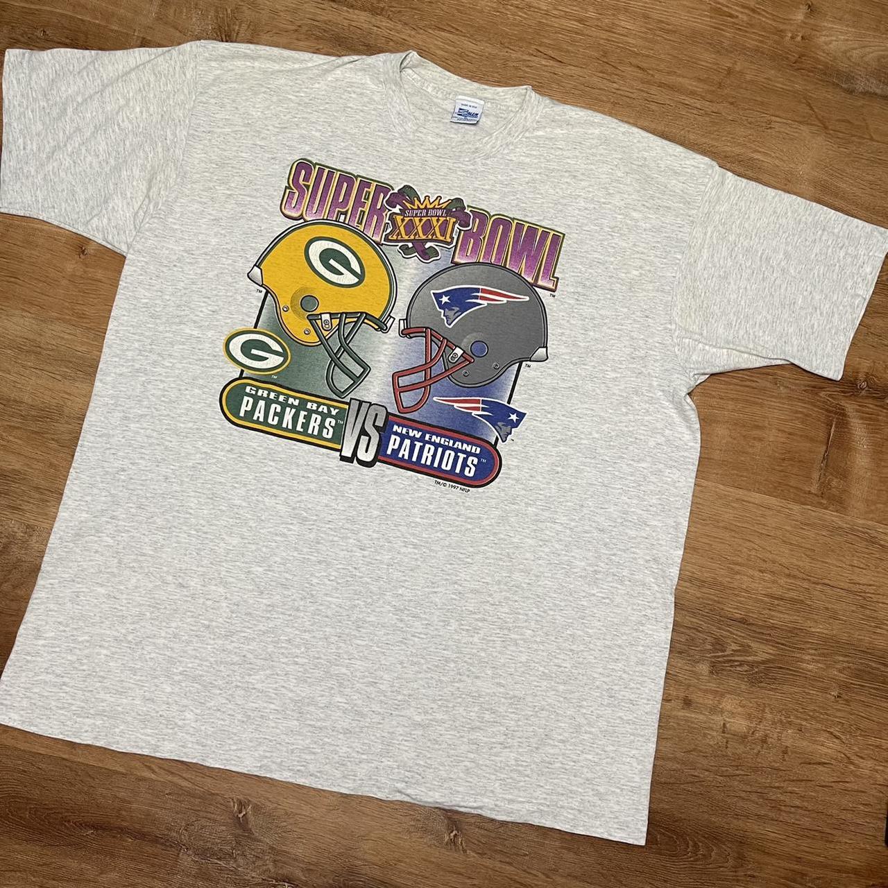 Vintage 1997 Green Bay Packers Super Bowl - Depop