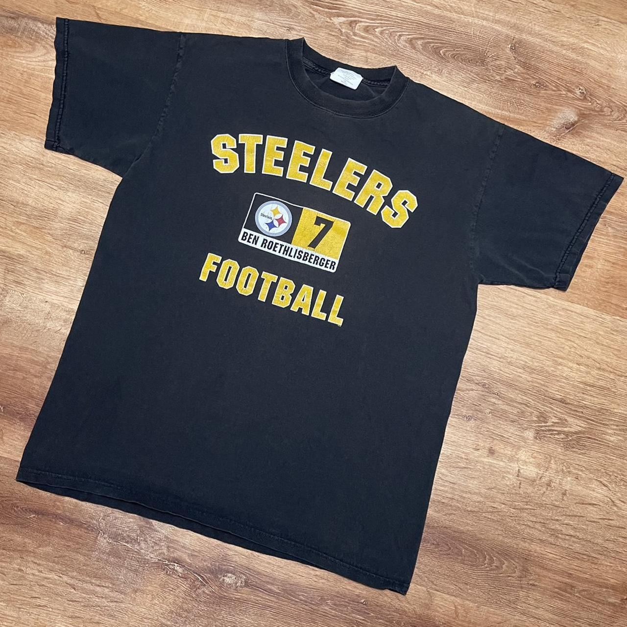 Pittsburgh Steelers Shirt / Vintage / Ben Roethlisberger / Big 