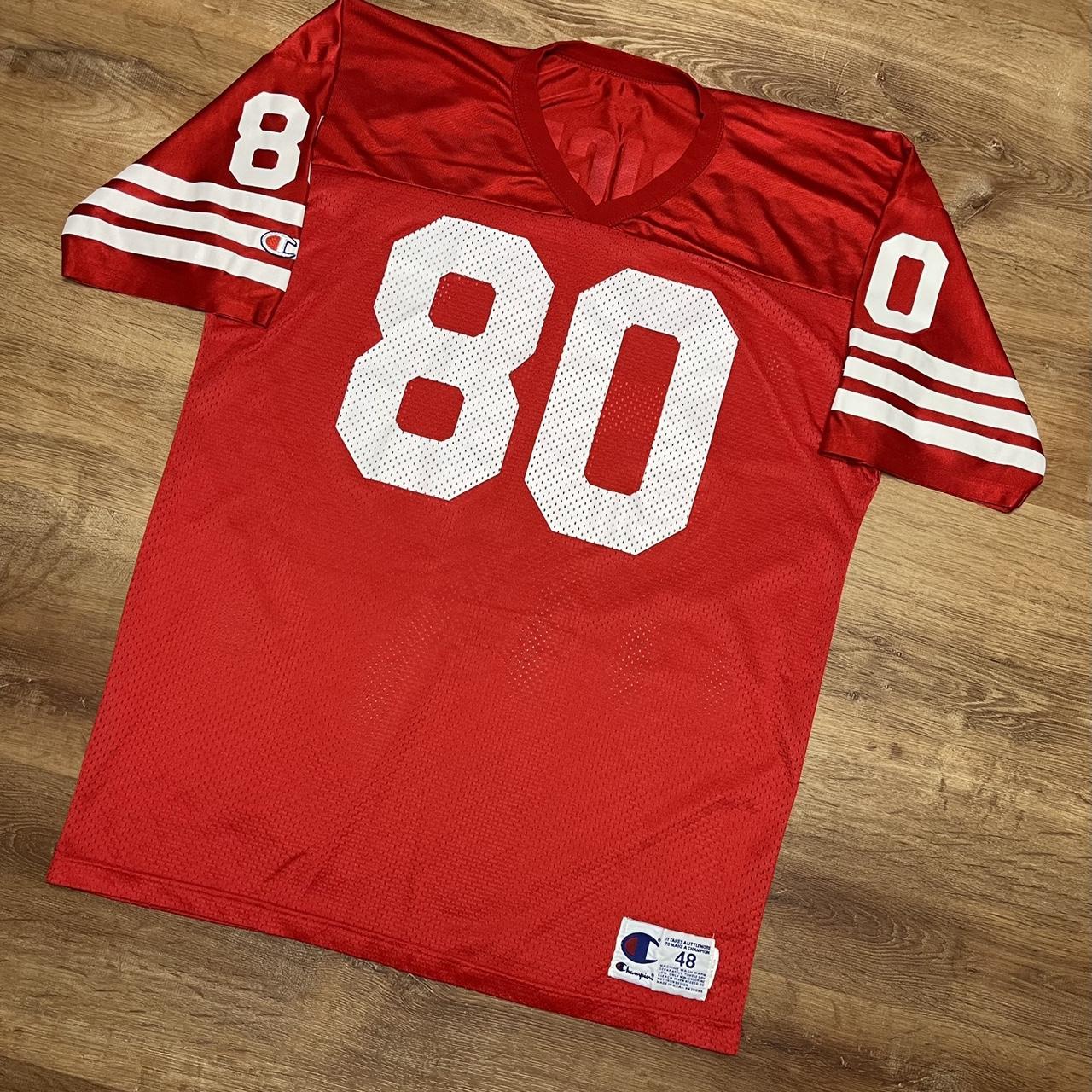 Vintage Jerry Rice champion jersey Size 48 / XL. - Depop