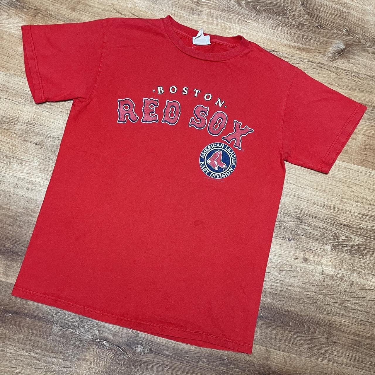 VINTAGE boston red sox t-shirt. in good condition. - Depop