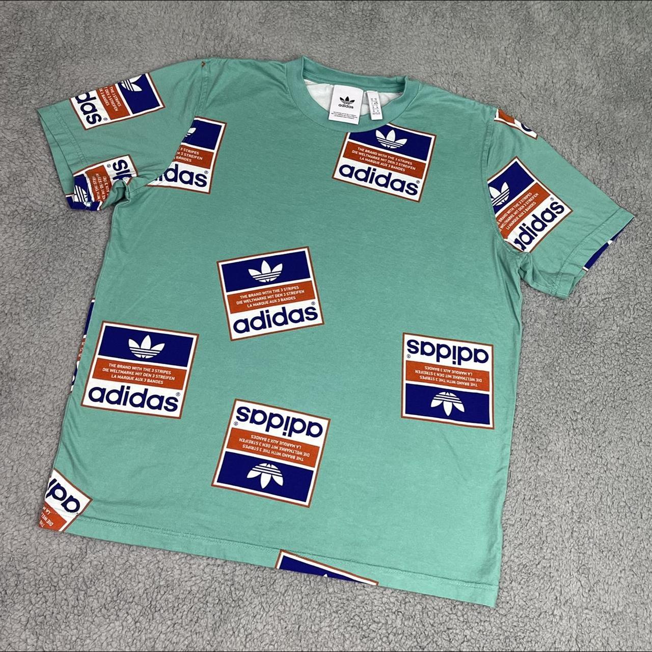 adidas sticker bomb tee