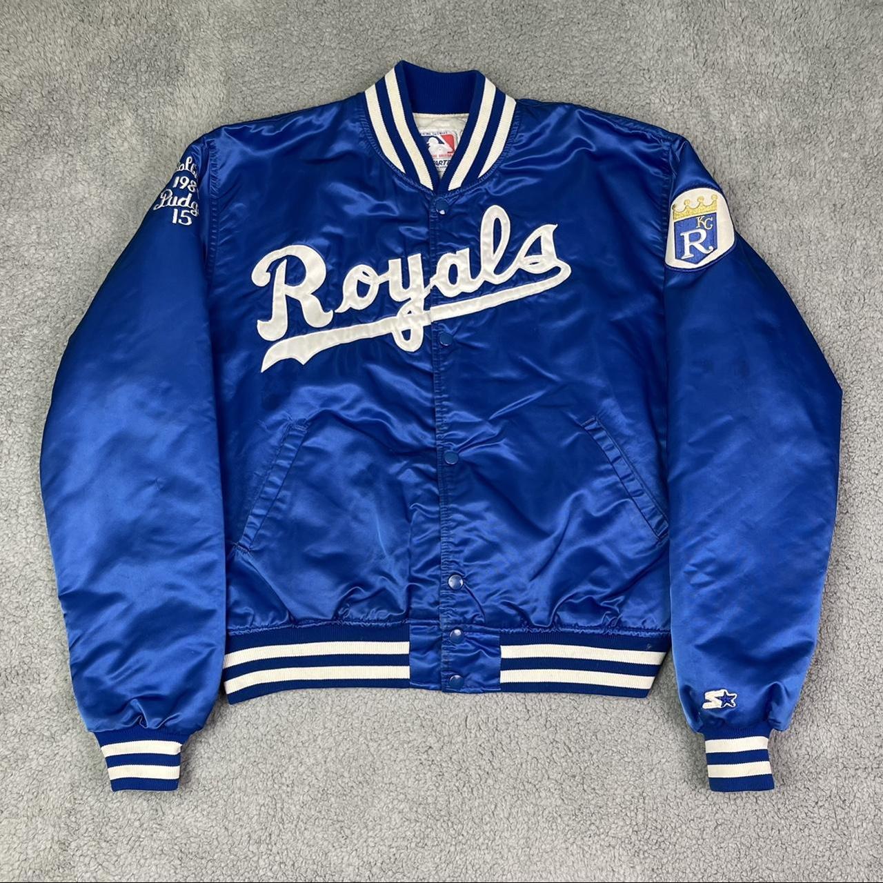 Vintage Kansas City Royals Throwback Starter Jersey - Depop