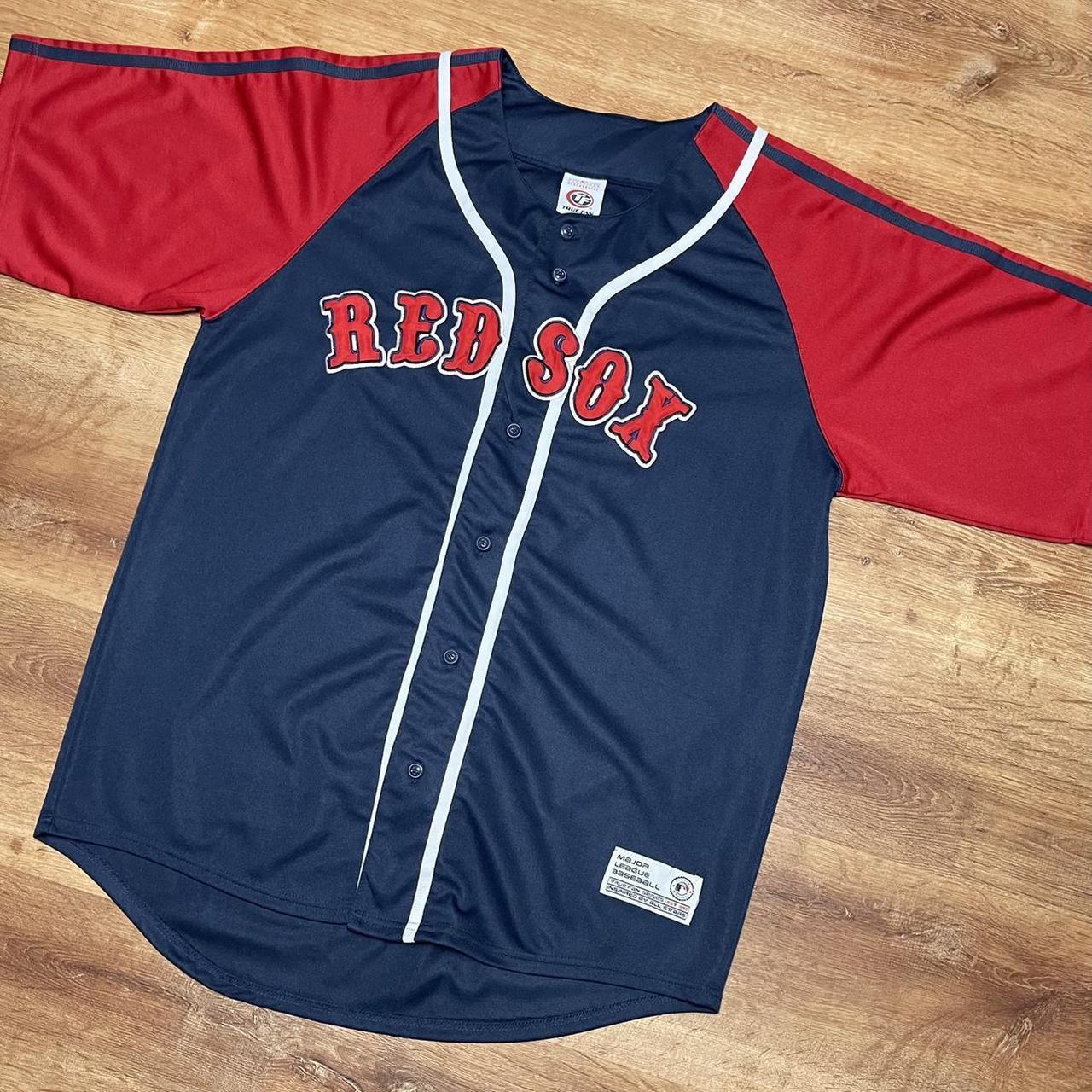 Boston Red Sox jersey Size 3XL. 28 inches pit to - Depop