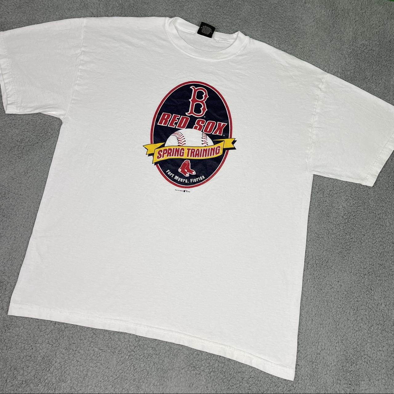 2004 Boston Red Sox shirt Size XL Flaws shown in - Depop