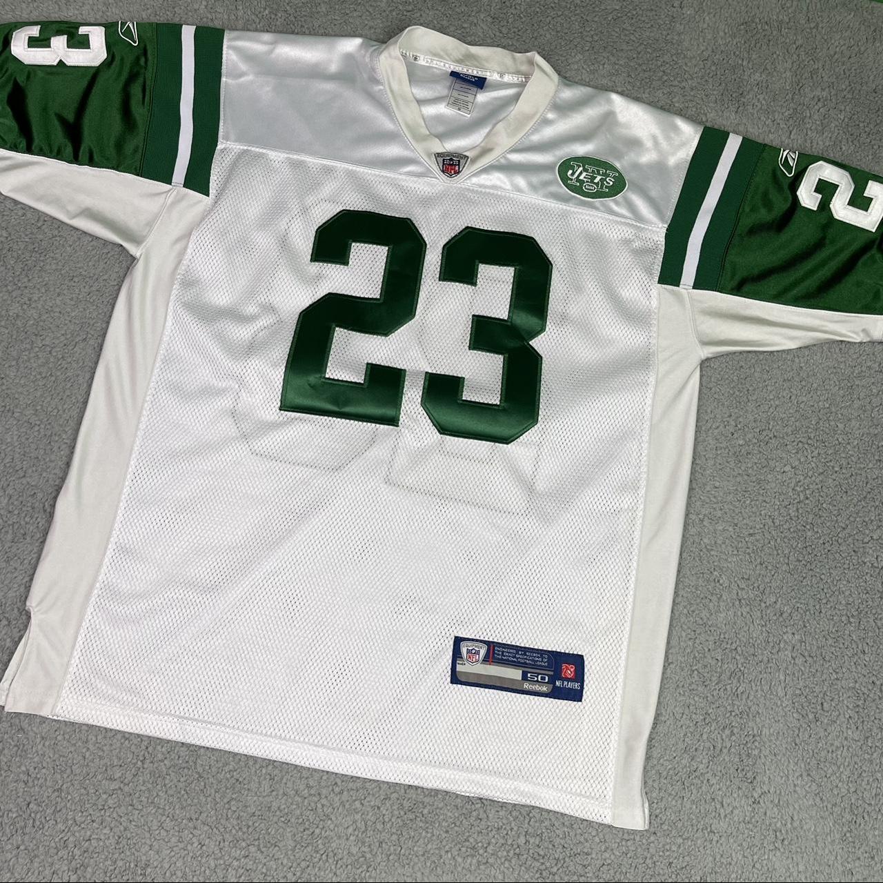 2009-11 NEW YORK JETS GREENE #23 REEBOK ON FIELD JERSEY (HOME) Y