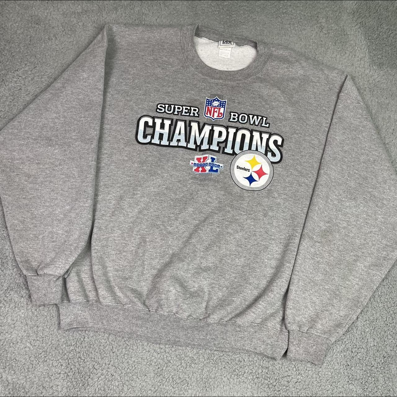 Vintage Pittsburgh Steelers big spell out sweatshirt - Depop