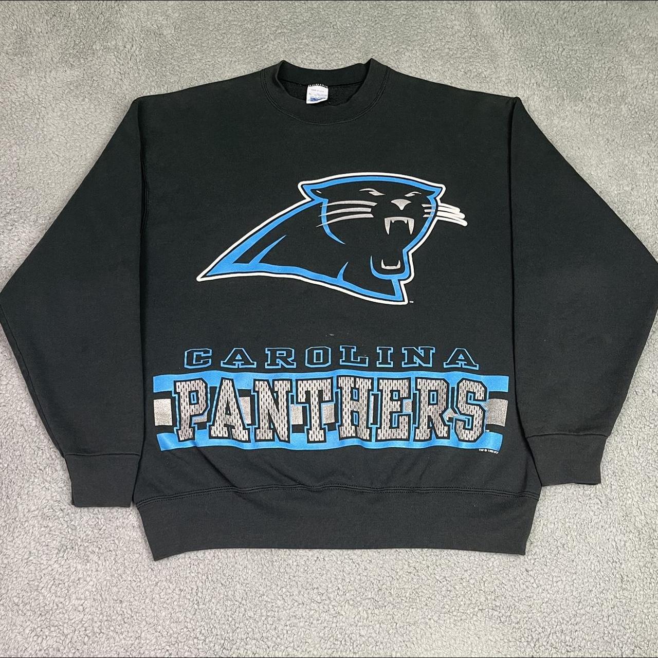 Carolina panthers hotsell blue sweatshirt