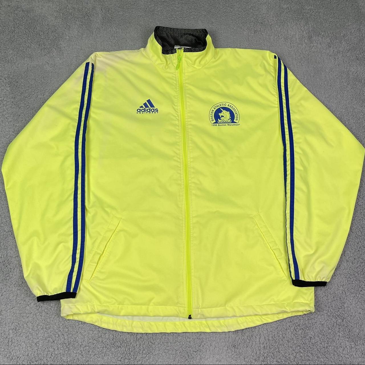 Vintage 1998 adidas Boston Marathon windbreaker | Depop