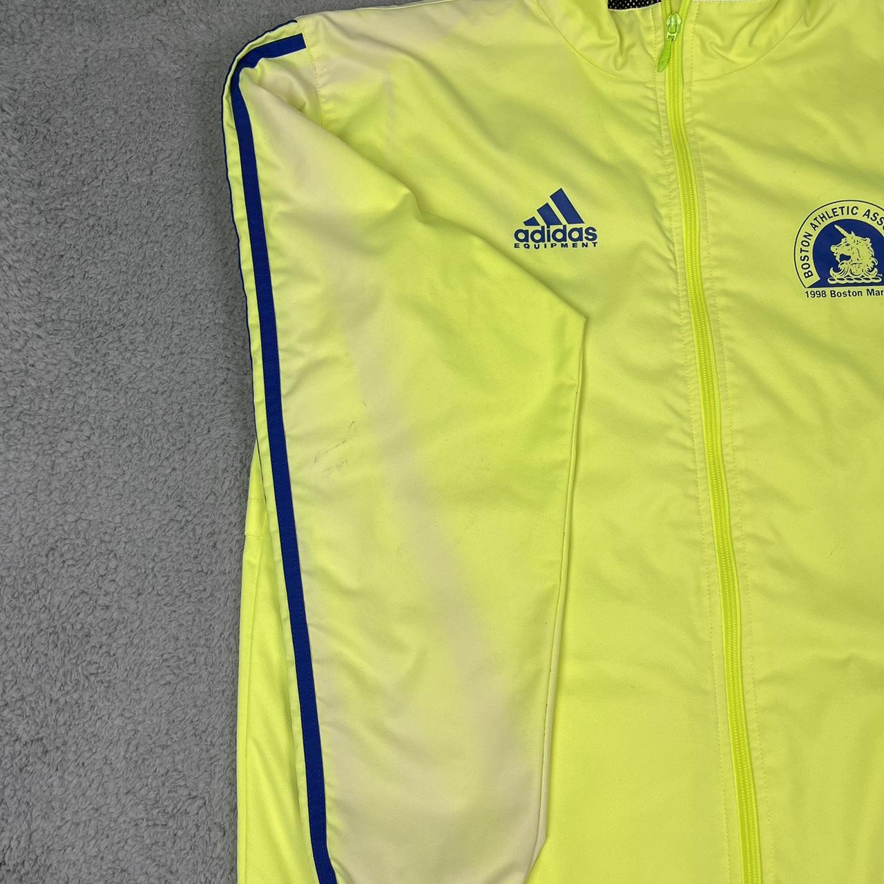 Vintage 1998 adidas Boston Marathon windbreaker | Depop