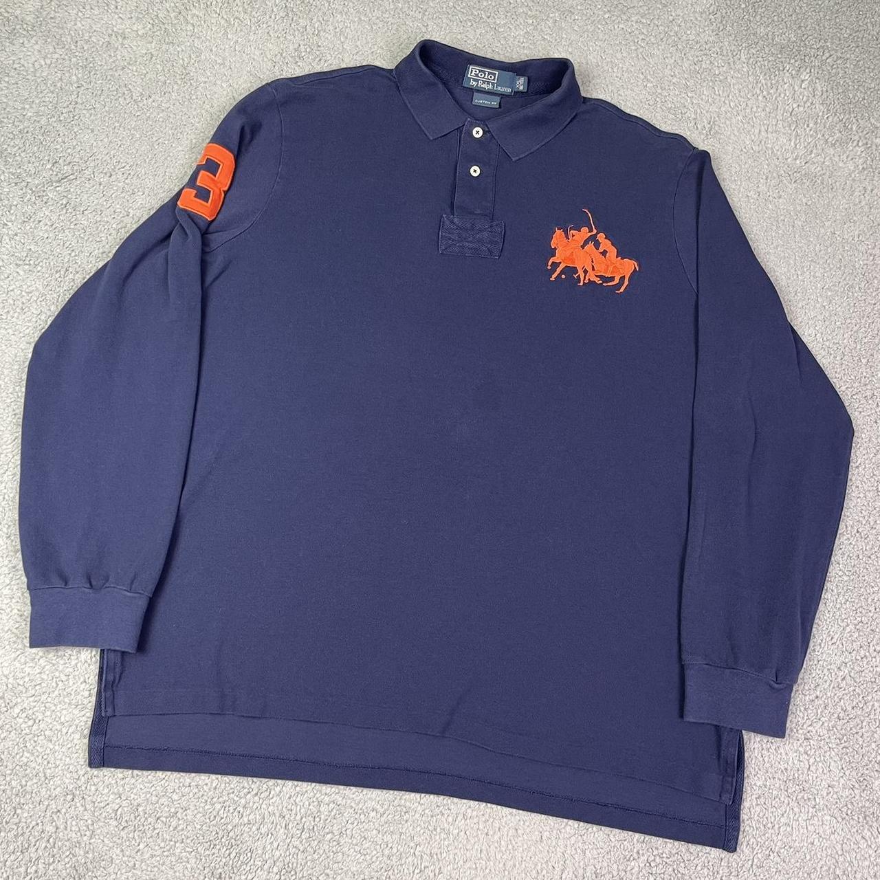 Long sleeve ralph lauren 2024 polo shirts big pony