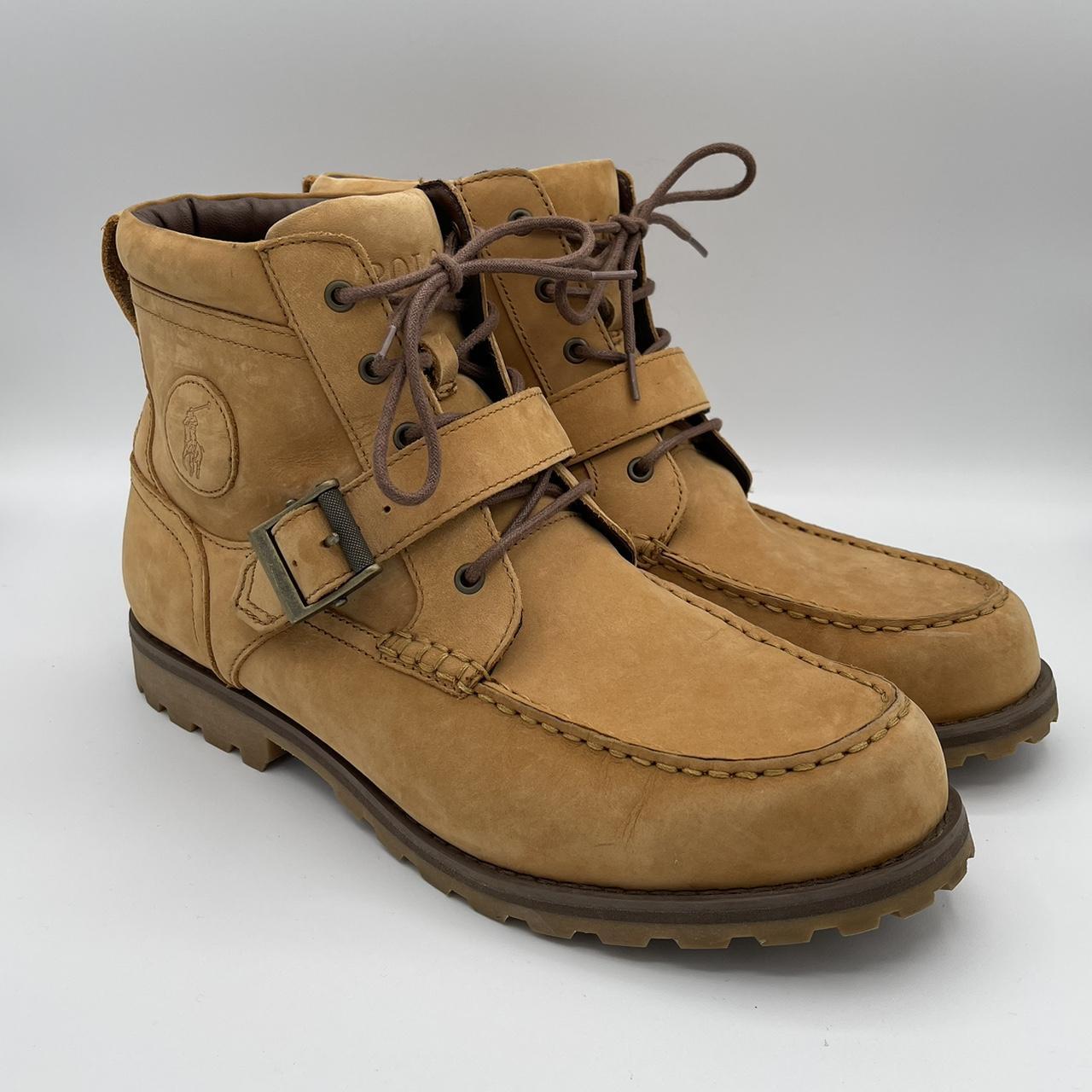 Polo boots tan hotsell