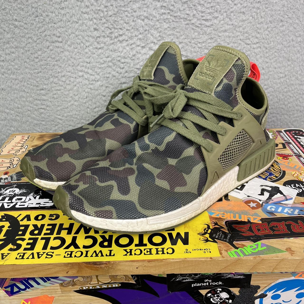 Adidas NMD XR1 olive duck camo Size 14 9 10. Depop