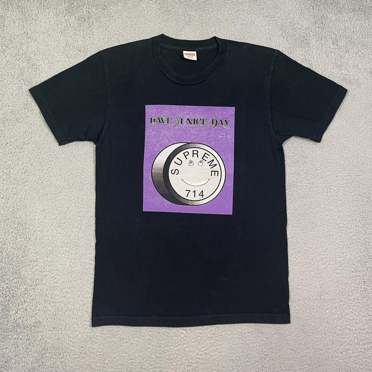 クレセント特級 Supreme 超レア RARE Supreme 2014 quaalude / have a nice day T-shirt | Depop